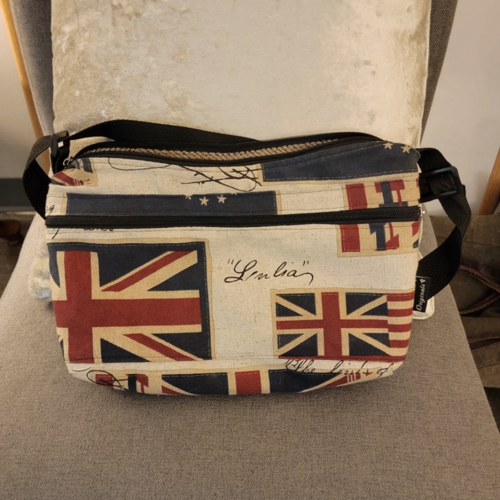 UK British Flag Purse with Pockets
